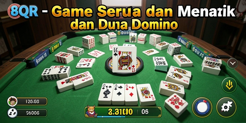 Gameplay seru dalam 8QR dengan grafis yang menawan.