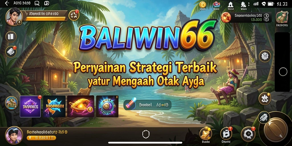 Tampilan gameplay BALIWIN66 yang strategis dan menantang.