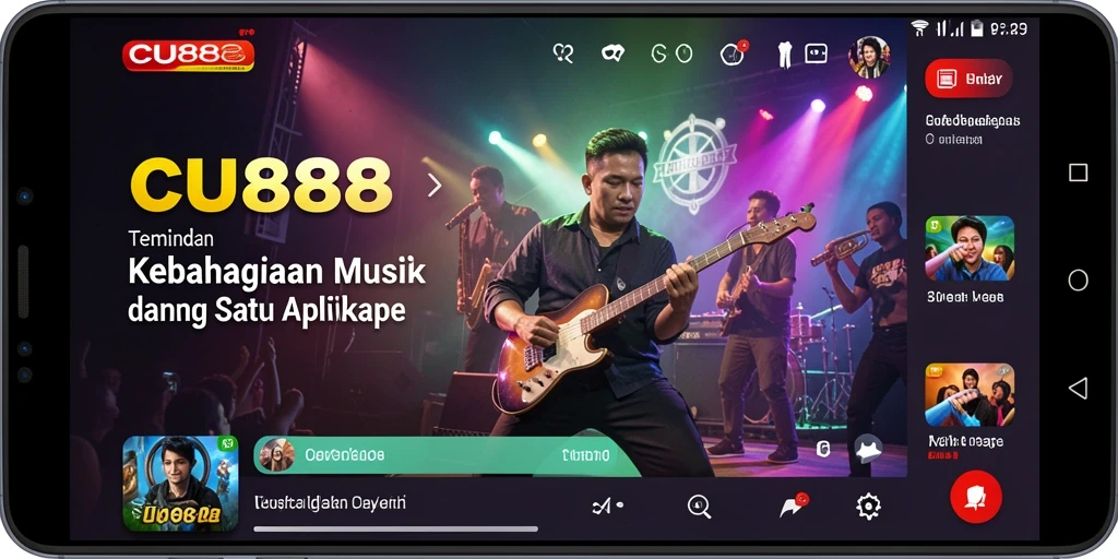 Tampilan gameplay seru dan interaktif dari CU888.