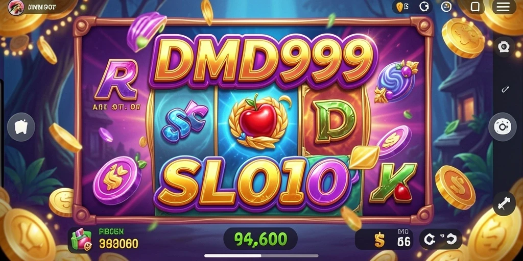 Tampilan screen dari gameplay Slot DMD999 yang seru dan interaktif.