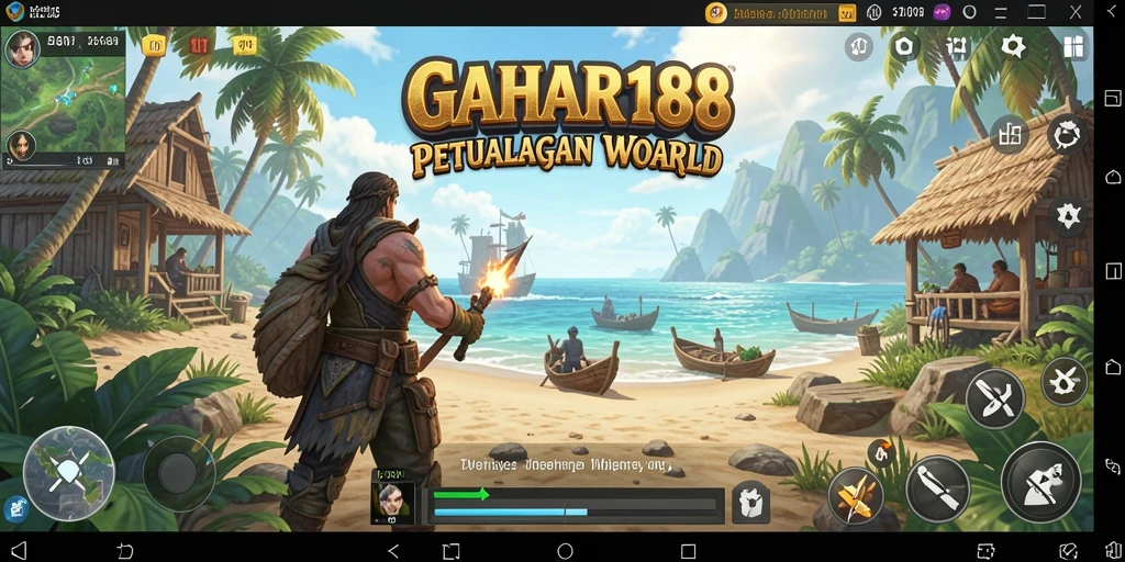 Tampilan gameplay GAHAR188 yang menawan di dunia Open World.