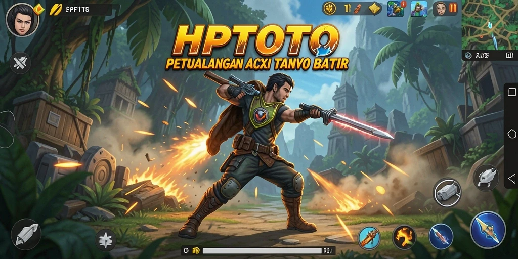 Tampilan gameplay HPTOTO yang memikat dengan aksi mendebarkan.