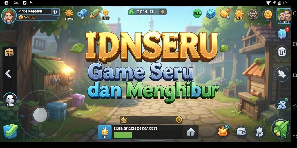 Screenshot gameplay IDNSERU yang mengasyikkan dan interaktif.