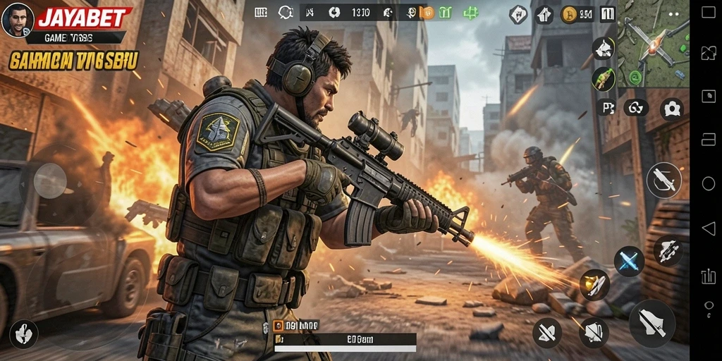 Gameplay intens JAYABET dengan grafis memukau dan aksi seru.