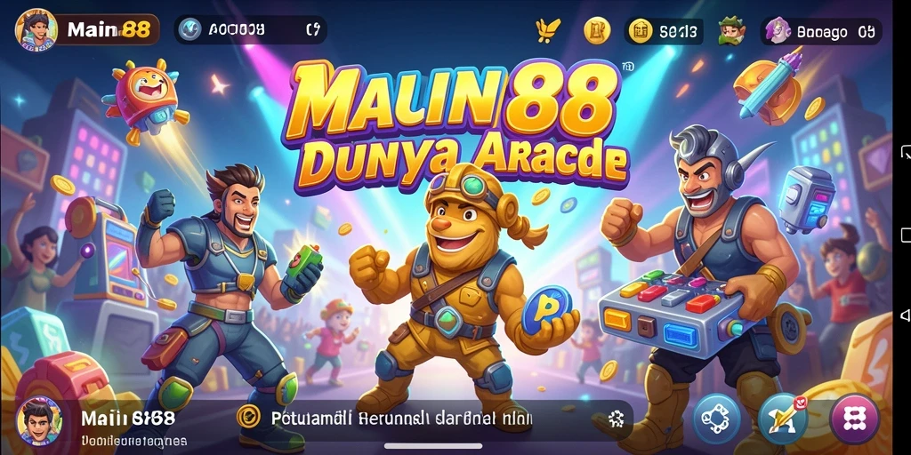 Tampilan gameplay seru dan penuh tantangan dari MAIN88.