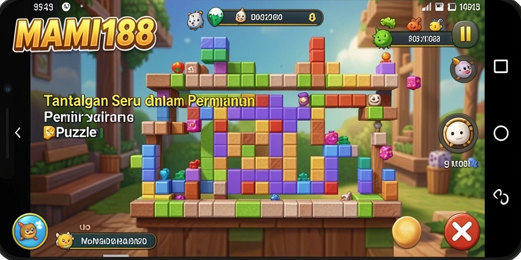 Gameplay seru MAMI188 yang menantang untuk para pencinta puzzle.