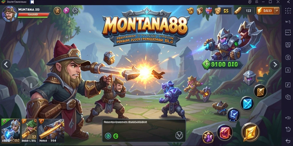 Tampak menarik dalam gameplay SLG yang menantang dan seru.