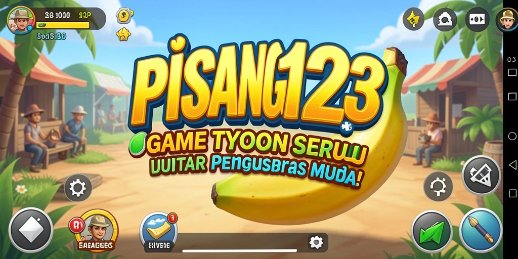 Screenshot PISANG123 menampilkan gameplay seru dalam dunia Tycoon.