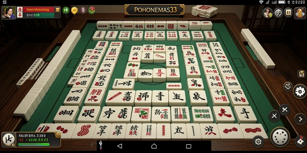 Tampilan gameplay seru dari POHONEMAS33 yang menantang.